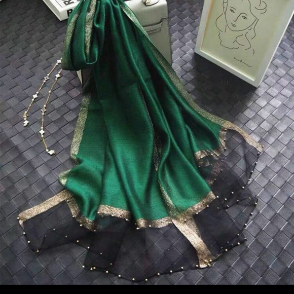 Women's High Solid Colored Scarf Multi-Functional For Daily Wear - Picture 2 of 4